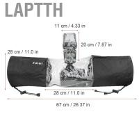 ราคา Laptth ฝาครอบกล้องขนาดเล็กปกคลุมตัวป้องกันสีดำสำหรับการถ่ายภาพกันน้ำกันน้ำ (42671651893)