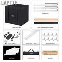 ราคา Laptth Laptth Puluz PU5083 80x80x80 ซม ขนาดใหญ่พับไฟ LED เต็นท์เดสก์ท็อปสตูดิโอภาพถ่าย 90W SoftBox 234pcs ลูกปัด 5500K หรี่ (42622170969)
