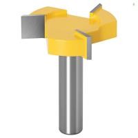 ราคา Spoilboard Surfacing Router Bits 1 2 นิ้ว Shank 3 Wings Slab Flattening Router Bit Planing Bit ไม้เครื่องตัดมิลลิ่ง Planing เครื่องมืองานไม้ (29833893753)