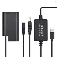 ราคา PD USB Type C สาย DMW DCC16 Dummy แบตเตอรี่ DC Coupler DMW BLJ31 สําหรับ Panasonic LUMIX S1 S1M S1R S1RM S1H (28686542951)