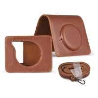 ราคา กระเป๋ากล้องทันทีแบบพกพาเคสกล้องสไตล์ย้อนยุคหนัง PU กระเป๋าถือสําหรับ Kodak C300R Mini Shot 3 พร้อมสายคล้องไหล่ปรับได้ (27933734241)