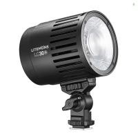 ราคา Godox LC30Bi Litemons โต๊ะ LED Video Light การถ่ายภาพขนาดกะทัดรัดเติมแสง 38W 3200K 6500K Bi สีอุณหภูมิหรี่แสงได้ 11 FX เอฟเฟกต์แสง CRI95 TLCI96 สําหรับขนาดเล็ก Pr (27833768596)