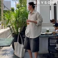 ราคา DAYSOME เสื้อเชิ้ตชายระบาย (43954870176)
