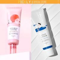 ราคา ROUND LAB Birch Moisture Sunscreen Camellia Deep Collagen Firming Sun Serum 50ml SPF 50 PA (43364812135)