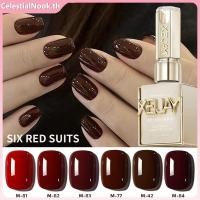 ราคา XEIJAYI น้ำยาทาเล็บสีแดงใหม่ ปี 2025 สีเชอร์รี่ไวน์แดง ติดทนนาน สีทาเล็บฤดูใบไม้ร่วงและฤดูหนาว CelestialNook (43714279204)