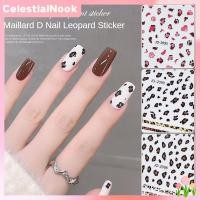 ราคา สติ๊กเกอร์ติดเล็บ ลายเสือดาว ทำด้วยมือล้วนๆ แบบใหม่ สติ๊กเกอร์ติดเล็บ CelestialNook (42354259164)