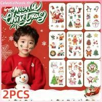 ราคา สติกเกอร์รอยสักคริสต์มาส 2 ชิ้น ของตกแต่งคริสต์มาสสำหรับเด็กชายและเด็กหญิง เครื่องสำอางสำหรับเด็ก ของชำร่วยงานปาร์ตี้คริสต์มาส JadeNest CelestialNook (42075944068)