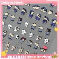 ราคา สติกเกอร์ติดเล็บ ลายการ์ตูนน่ารัก ชินจัง คาปิบาร่า เฮลโลคิตตี้ กันน้ำ PVC ขนาดเล็ก สำหรับตกแต่งเล็บ DIY CelestialNook (28584067869)