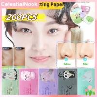 ราคา กระดาษซับมัน Chancci Green Tea Flax Bamboo Charcoal 200 แผ่น กระดาษซับมันธรรมชาติติดทนนาน CelestialNook (44458910021)