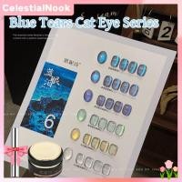 ราคา ของขวัญฟรี ANNIES ยาทาเล็บเอฟเฟกต์ตาแมวสีน้ำเงินสำหรับหน้าร้อน น้ำยาฟอกสีเล็บลูกปัดแก้วสีน้ำเงินสำหรับเล็บแมว CelestialNook (44355834679)