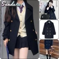 ราคา เสื้อแจ็คเก็ตสไตล์วิทยาลัยเกาหลี กระดุมสองแถว เหมาะสำหรับฤดูใบไม้ร่วงและฤดูหนาว (54350919875)