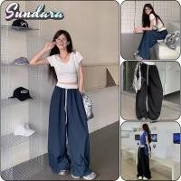 ราคา กางเกงขากว้างทรงหลวมสไตล์เกาหลีเรียบง่าย เอวสูง เหมาะสำหรับฤดูใบไม้ผลิและฤดูร้อน (43014873313)