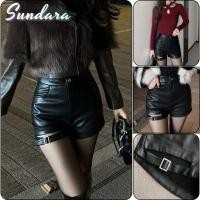 ราคา กางเกงเอวสูงขากว้างPUหนังสีทึบ สำหรับฤดูใบไม้ผลิและฤดูร้อน ใส่สบายและเหมาะสำหรับแจ๊สและแดนซ์ (29490280260)