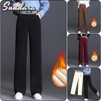 ราคา กางเกงขากว้างเอวสูง ผ้าลูกฟูกสำหรับฤดูใบไม้ร่วงและฤดูหนาว ดีไซน์กระชับสัดส่วนและอบอุ่น (52850498909)