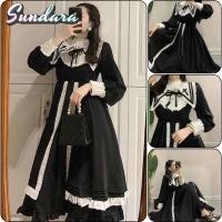 ราคา ชุดเจ้าหญิงนุ่มน่ารักสำหรับฤดูใบไม้ผลิถึงฤดูร้อน ด้วยสไตล์วินเทจแบบเฮปเบิร์น แขนยาว รัฟเฟิล และกระโปรงบาน (49351083393)