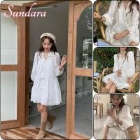 ราคา ชุดแฟชั่นฤดูร้อน แขนยาว กระโปรงสั้นหลวม (26738546592)