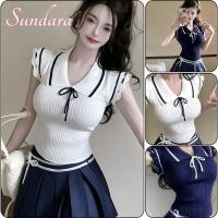 ราคา คาร์ดิแกนสไตล์ทหารเรือสำหรับผู้หญิง ออกแบบมาเพื่ออเนกประสงค์ ทรงพอดีตัวและแขนกว้าง เหมาะสำหรับสวมใส่ในหลากหลายโอกาสในหน้าร้อน (44208742459)