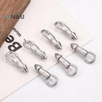 ราคา N amp U ตะขอปีนเขาสแตนเลส 304 ตัวเชื่อมต่อสากล พวงกุญแจแบบคลิป ทนทาน สำหรับการเดินทางและ캠ปิง (53550393048)