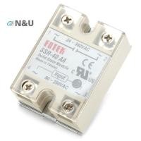 ราคา N U Solid State Relay SSR 40AA 40A AC Relais 80 250V ถึง 24 380VAC AC SSR (53601037507)