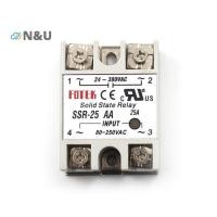 ราคา N U 24V 380V 25A SSR 25AA Solid State Relay Module 80 250VAC AC AC (51050534183)
