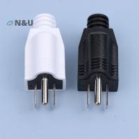 ราคา N U US American 3 Pin 5 15P AC ไฟฟ้าปลั๊กชาย Adaptor อะแดปเตอร์สายไฟ Rewireable สายไฟเชื่อมต่อ (43076281619)