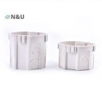 ราคา N U ติดผนังกล่องสีขาวเทปภายในสําหรับสวิตช์และซ็อกเก็ตมาตรฐาน EU (45600771407)