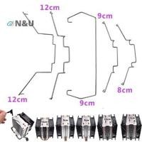 ราคา N ยู 1คู่ ซีพียู หม้อน้ําพัดลมตะขอยึดคงที่หัวเข็มขัดพัดลมยืดหยุ่นหัวเข็มขัดพัดลมเหล็ก (56650821612)