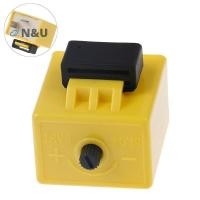 ราคา N U 12V 2 ขาปรับความถี่ LED Flasher รีเลย์ไฟเลี้ยวไฟกระพริบ (53400821638)