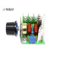 ราคา N U AC 220V 2000W SCR เครื่องปรับแรงดันไฟฟ้า Dimming Dimmers ตัวควบคุมความเร็วมอเตอร์ (49350330550)