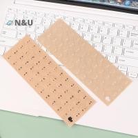 ราคา N U สติ๊กเกอร์ใสทรงกลม PC Desktop Keyboard Matte Sticker Thai Full Keyboard Waterproof Keyboard Protector Stickers (57001140086)