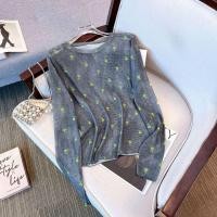 ราคา Milyfashion เสื้อยืดแขนยาว เนื้อผ้ากอซบางโปร่ง ป้องกันแสงแดด (49150507969)