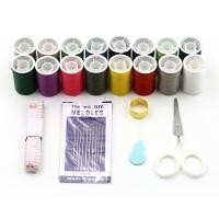 ราคา ด้าย เข็ม อุปกรณ์เย็บผ้า ชุด ที่เย็บผ้า อุปกรณ์เย็บปักถักกร้อย 30 ชิ้น ชุดเข็มและด้าย (40926152761)