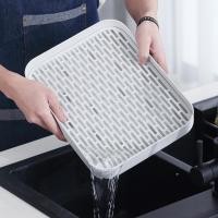 ราคา L้างจาน อ่าง ผลไม้ วาง พลาสติก คว่ำ ถาด แก้ว พร้อม (48550887156)