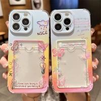 ราคา พร้อมผู้ถือบัตรปลอกสําหรับ Xiaomi MI 11 Lite 13 12 Lite 5G 12T Pro POCO X3 NFC M5 X5 Pro X4 M4 PRO 4G 5G TPU ซิลิคอนผีเสื้อล้างกรณีโทรศัพท์อ่อน (40114456124)