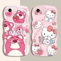 ราคา สําหรับ Samsung Galaxy หมายเหตุ 10 9 8 20 S9 S8 Plus S11 Ultra S30 S10 S20 S23 S21 S22 Plus Ultra Note9 Note10 S22 นุ่มการ์ตูนสตรอเบอร์รี่หมี Kitty กรณี (29878912396)