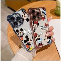 ราคา Mickey Minnie Mouseฝาครอบโทรศัพท์สําหรับOPPO Reno 7Z 7 6 5 Pro 5G FIND X7 ULTRA Realme 9 Pro Plus C15 C2 C20 C20A C11 2021 นุ่มกันกระแทกเคสโทรศัพท์ (28742170400)