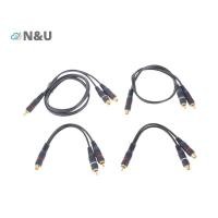 ราคา N U จําหน่าย Converter ลําโพงสายทองสาย Cooper สาย 2 RCA หญิง 1 RCA ชาย Splitter สาย Audio Splitter (54550756156)