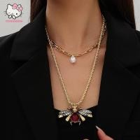 ราคา ต่างหูสร้อยคอนอกเงิน ดีไซน์เหมือนไข่มุกและลายสัตว์เก่าแก่ เครื่องประดับวันหยุดสำหรับผู้หญิง (29592400081)