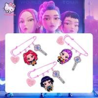 ราคา เข็มกลัดอะคริลิคพิมพ์ลายการ์ตูนน่ารัก K pop Demon Hunters เหมาะสำหรับแฟนคลับ ใช้ประดับกระเป๋า หมวก และเสื้อผ้า (43276258227)