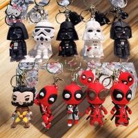 ราคา trysingoin พวงกุญแจ Marvel Deadpool พวงกุญแจรุ่น Q ตลก กระเป๋าเป้สะพายหลัง Anti Hero น่ารัก Charm TH (42321427082)