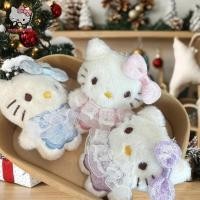 ราคา strysingoin Kawaii Sanrio Hello Kitty ตุ๊กตาพวงกุญแจการ์ตูน Kt แมวยัดไส้ Plushies พวงกุญแจกระเป๋าจี้อุปกรณ์เสริมของขวัญของเล่นเด็ก TH (41071730114)
