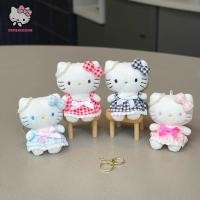 ราคา strysingoin 1 ชิ้นกระเป๋าเป้สะพายหลังเด็กผู้หญิงจี้ใหม่น่ารัก KT แมวกระโปรงสายคล้องคอตุ๊กตาของเล่นตุ๊กตาพวงกุญแจรถล็อคตกแต่งคู่คริสต์มาสของขวัญ TH (40622469685)