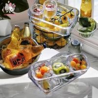 ราคา strysingoin 1 ชุดกล่องเก็บของในครัวบนโต๊ะอาหารตกแต่ง 1 6 Dollhouse Mini Fresh Keeping Box กล่องอาหารกลางวันรุ่น Miniature ผักแผ่นเตรียม TH (43616568656)