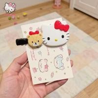 ราคา กิ๊บติดผม Sanrio Hello Kitty Bear สำหรับสาว ๆ เสริมความน่ารักและสไตล์อนิเมะ (41272336604)