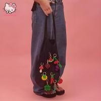 ราคา สร้อยคอน่ารัก charm ลูกปัดแบบลายผลไม้ สายสะพายสำหรับกระเป๋าของคุณสาวๆ (41122217123)