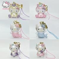 ราคา strysingoin Vintage Kawaii Hello Kitty พวงกุญแจจี้การ์ตูนแมว Mermaid Kitty โทรศัพท์มือถือจี้กระเป๋าเป้สะพายหลังอุปกรณ์ตกแต่งของขวัญ TH (41422469717)
