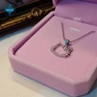 ราคา ปรับขนาดได้ สร้อยคอ แหวน จี้รูปแมว สร้อยคอน่ารัก เครื่องประดับแฟชั่น สไตล์เกาหลี สำหรับผู้หญิง แหวนคิตตี้ (28854920497)