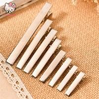ราคา trysingoin 20 ชิ้นใหม่โลหะเงินเดี่ยวง่ามจระเข้คลิปผม Barrette DIY Hairpins TH (29976655629)