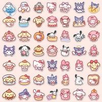 ราคา trysingoin 100 ชิ้น ถุงน่ารักการ์ตูน Sanrio สติกเกอร์ My Melody Kuromi กระเป๋าถือสติกเกอร์ตกแต่ง Cinnamoroll สติกเกอร์ของขวัญเด็ก TH (29406562459)