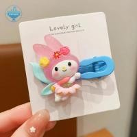 ราคา trysingoin Kawaii Sanrio กิ๊บติดผม Kuromi My Melody Duckbill คลิปสาวหวานกิ๊บ Bangs คลิปด้านข้างผู้หญิง Headwear Barrette อุปกรณ์เสริมผม TH (28454923858)